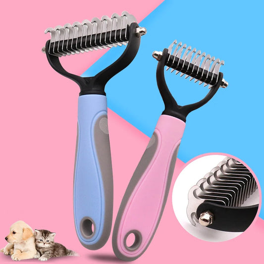 Pets Fur Knot Cutter Dog Grooming Shedding Tools Pet
