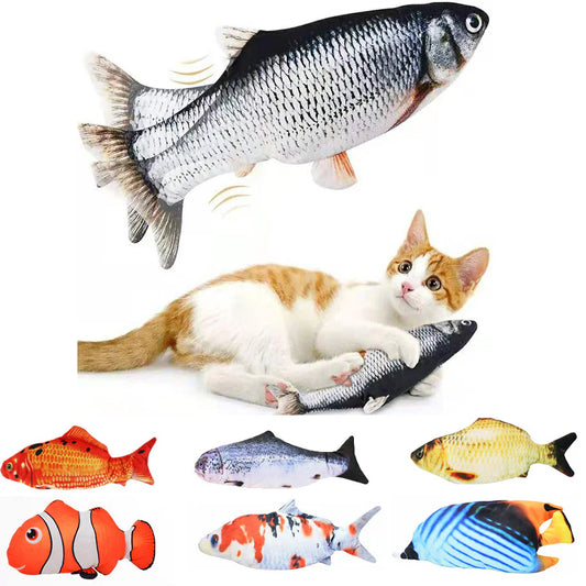 Interactive Puzzle Cat Toy Fish Funny Cat Toy