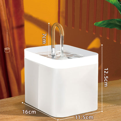 Automatic Cat Water Fountain Auto Filter USB Electric