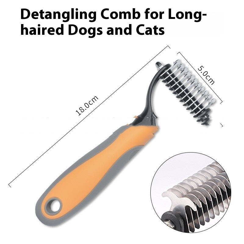 Pets Fur Knot Cutter Dog Grooming Shedding Tools Pet