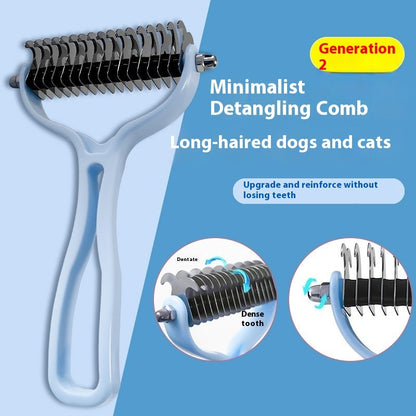 Pets Fur Knot Cutter Dog Grooming Shedding Tools Pet