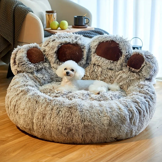 Creative Cute And Cute Bear Paw Dog Nest