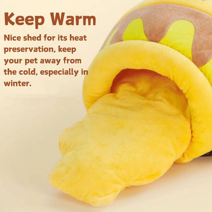 Honey Pot Cat Bed, Comfortable Memory Foam Cat Cave