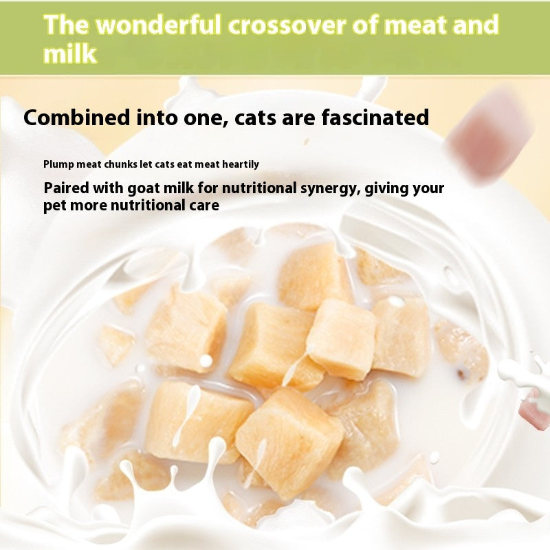 Cat Snacks Goats 'milk Steamed Meat Dumpling