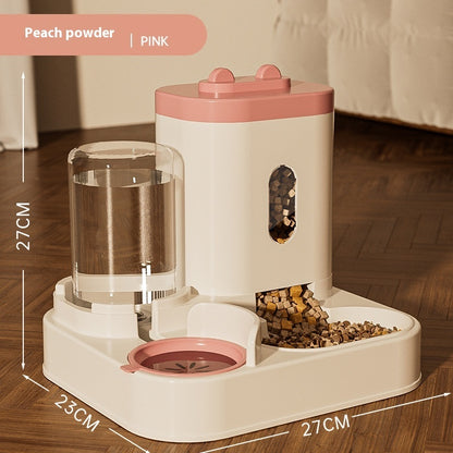 Automatic Pet Feeder Dog Basin Cat Bowl Supplies