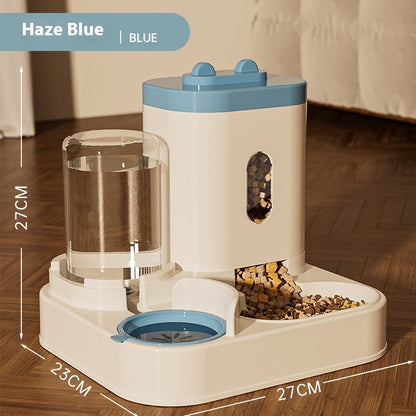 Automatic Pet Feeder Dog Basin Cat Bowl Supplies