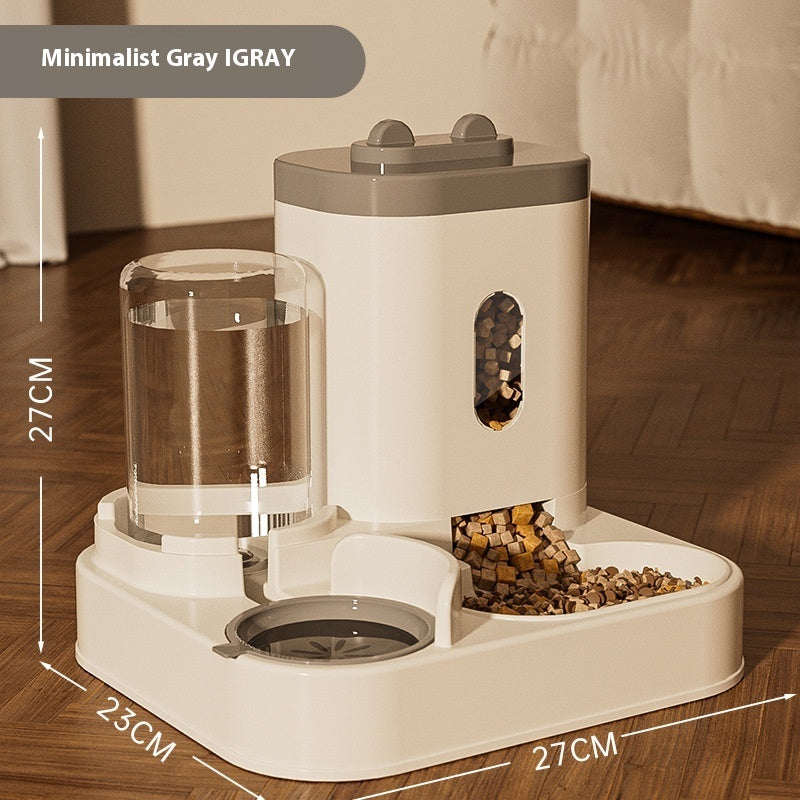 Automatic Pet Feeder Dog Basin Cat Bowl Supplies