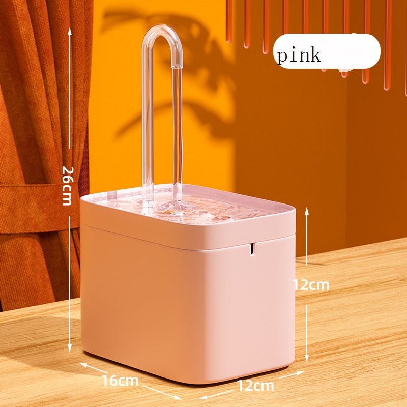 Automatic Cat Water Fountain Auto Filter USB Electric
